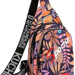 NEW Shoulder Bag Messenger Bag Adjustable Portable Men's or Women Outdoor Hiking Sports Chest Bag