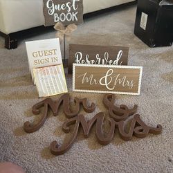 Wedding Signage