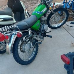 1973 Green Suzuki TC-125