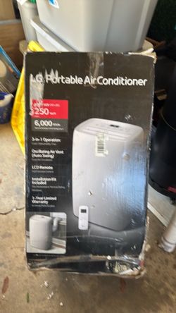 LG Portable Air Conditioner  6,000 BTU/ hr