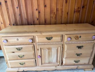 Dresser and armoire
