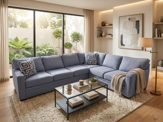 Large Gray Sectional Sofa 💥 Free Delivery 💥
