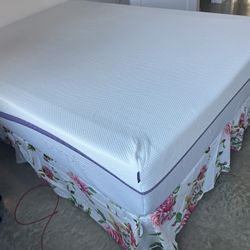 Purple Mattress, Foldable Frame 