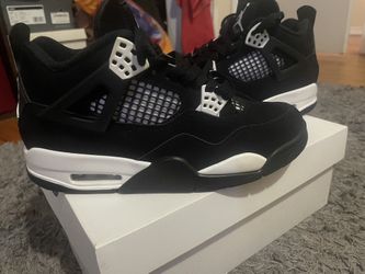 JORDAN 4 WHITE THUNDER 6.5men This Is Not Gs