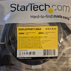 Startech Display Port Cable 6ft