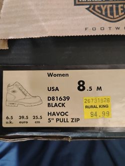 WOMAN'S HARLEY BOOTS