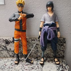 Naruto And Sasuke Deluxe Statues 