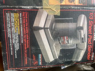 1/4 sheet Sander