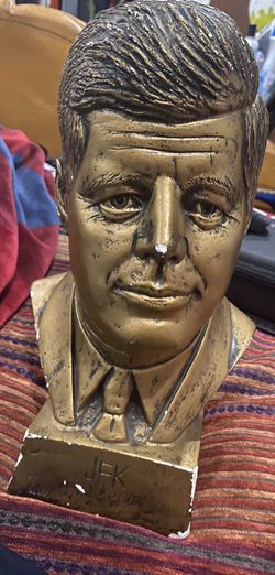 Cabeza de yeso de JFK