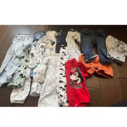 Baby And Toddler Clothes  Bundle 