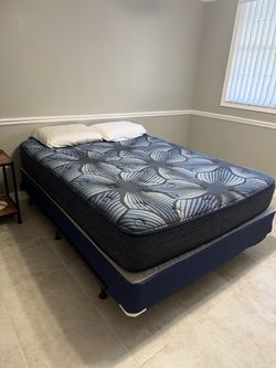 Queen Mattress with Box Spring