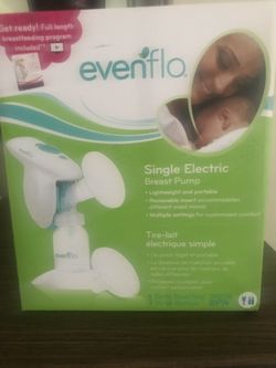 Evenflo single electric pump