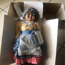 English Grandma Doll, Brand New Never Opened Box With Cassette Tape