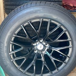 Asanti Black Label Wheels + Tires