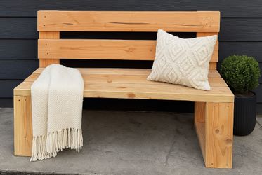 Handmade Heavy Duty Outdoor Bench