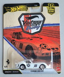 Hot Wheels Car Culture Vintage Racing Ferrari 250 GTO
