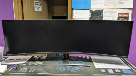 Viotek 49” Ultrawide Curved HDR Gaming Monitor 

