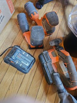 Ridgid  18v Cordless Sanders