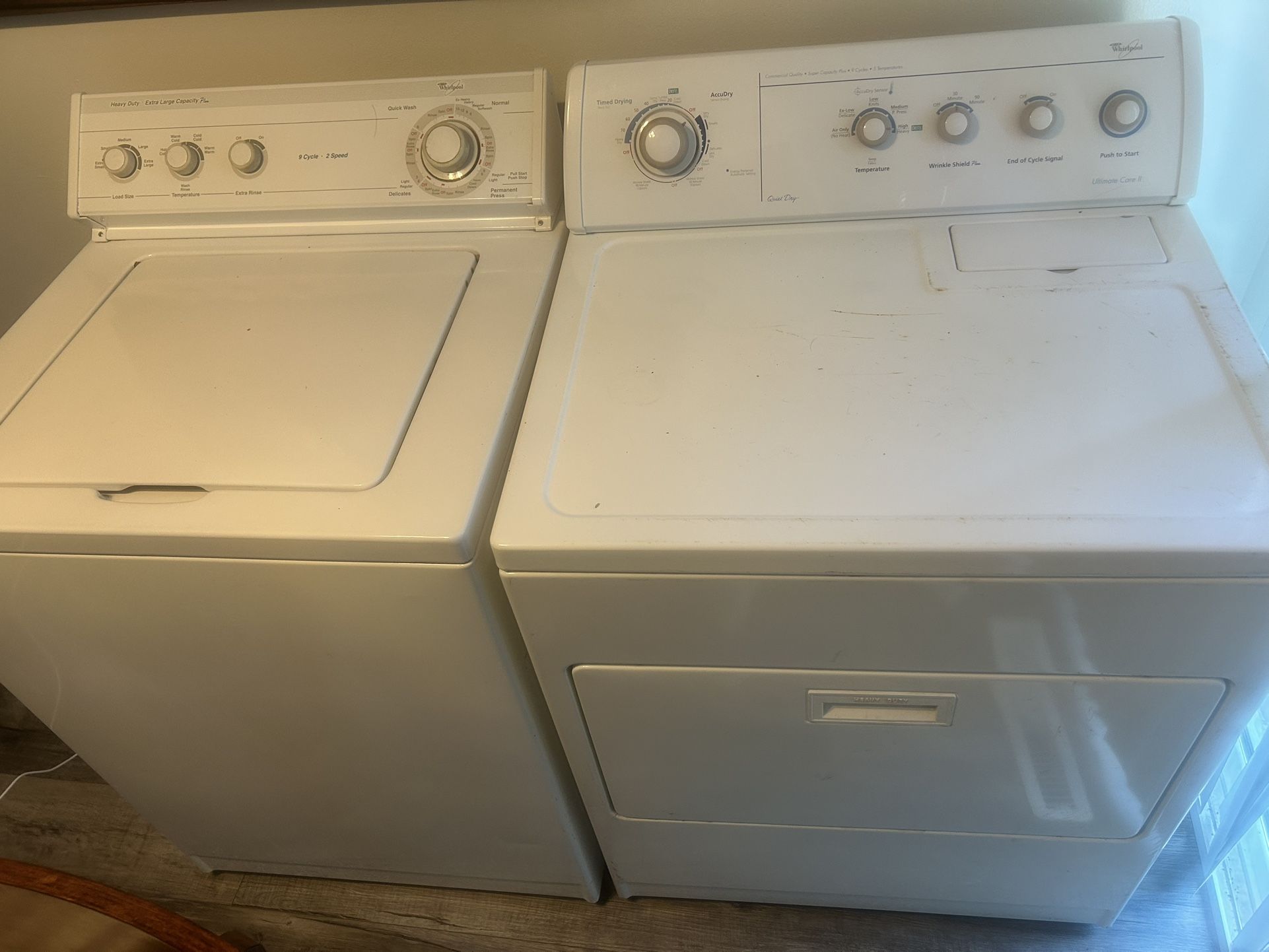 Washer And Dryer
