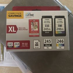 Canon Ink 245 & 246 XL