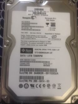 Seagate Barracuda ES.2 1000 Gbytes 