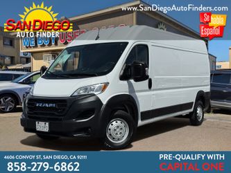 2023 Ram ProMaster Cargo Van 2500 High Roof 159" WHEELBASE,