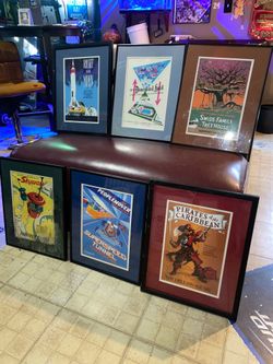 Six Disneyland Frames