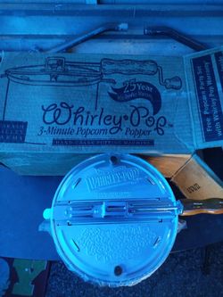 Whirley Pop 3-Minute Stovetop Popcorn Popper
