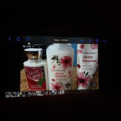 Bath & Body  Works And Bobycology Lotions 