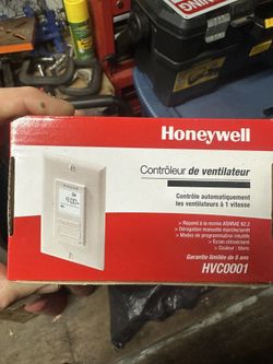 Honeywell Bathroom Fan Controller New In Box