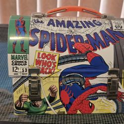 Spiderman Tin And Piggy Bank Tin