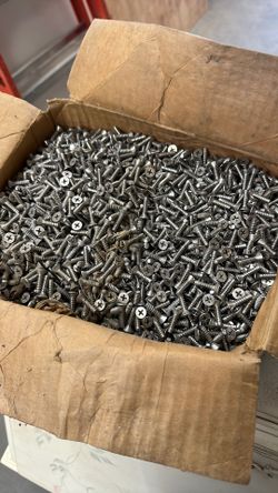 Various Screws And Bolts Make Offer On One Or All