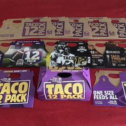 Taco Bell Collector Taco 12 Pack Boxes