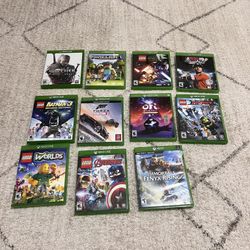 Bundle of Xbox One Games, 11 Unique Titles! (Sports, Kids, Adventure)