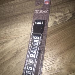 Raiders Dog collar
