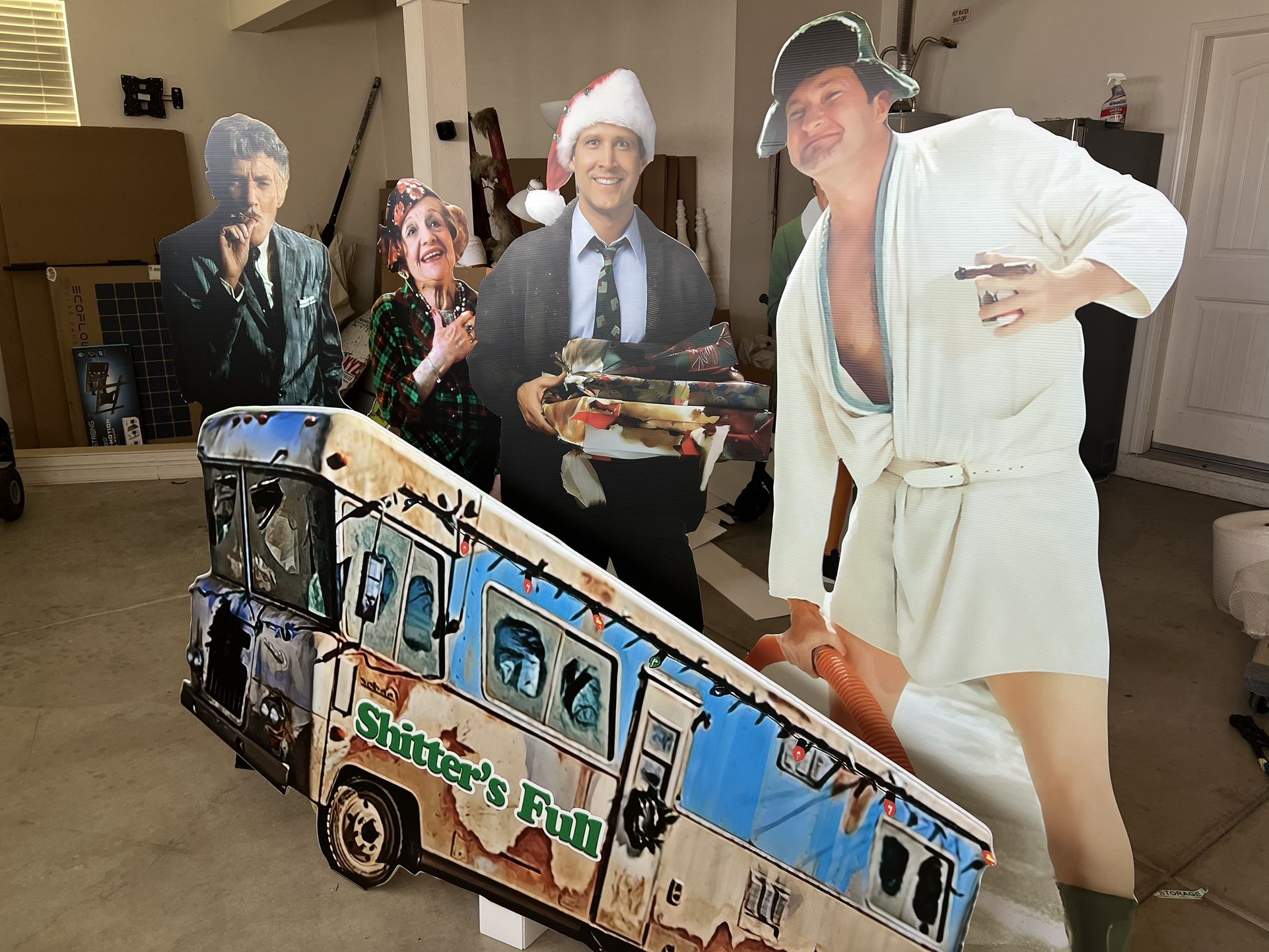 Set Of 5 Life Size Props (RV is 6 Feet Long)