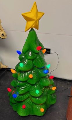 Plastic Christmas tree