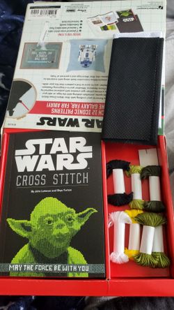 New Star wars cross stitch kit 12 designs