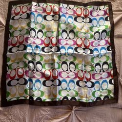 Coach Silk Scarf 