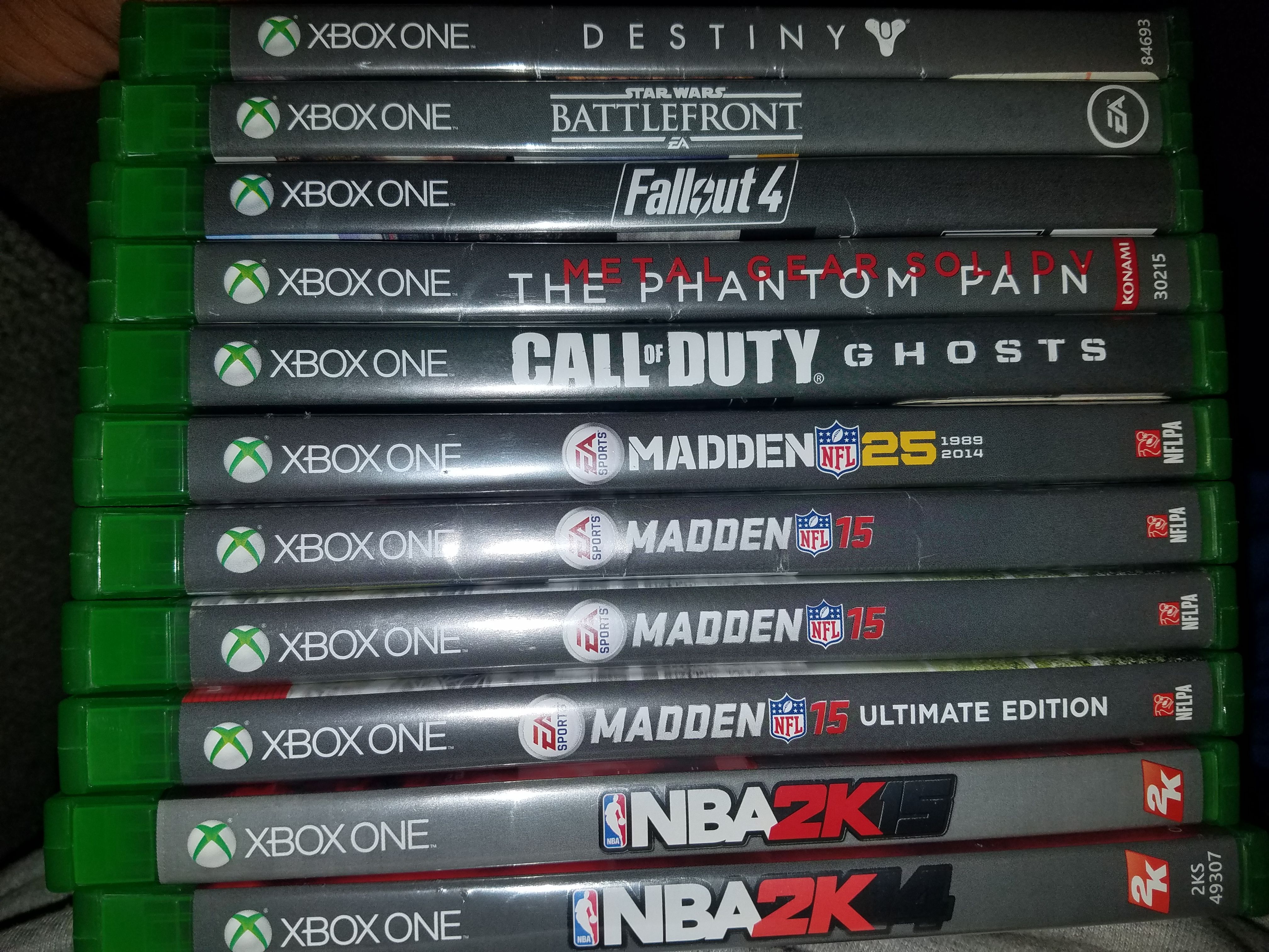 X box 1 games no scraches