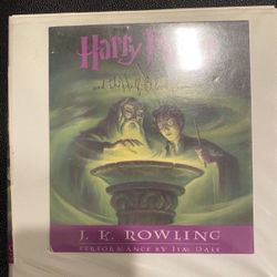 Harry Potter Half Blood Book On CD Bought Used From Library 