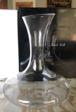 Wine decanter crystal glass