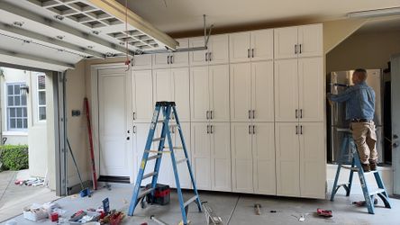 Garage cabinet