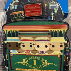 Loungefly Disney Street Railway Backpack