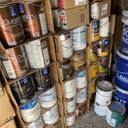 Paint No White $100 For 8 Single  Gallons Mix Color