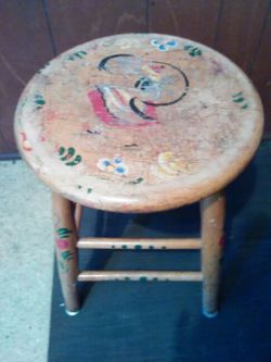 Antique stool