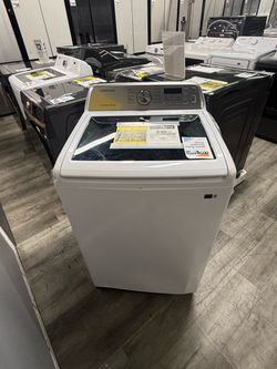 Samsung - Smart 4.7 Cu Ft Large Capacity Top Load Washer With Deep Wash Cycle 💦