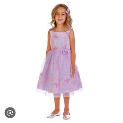 Jona Michelle Girls Butterfly Formal Dress 
