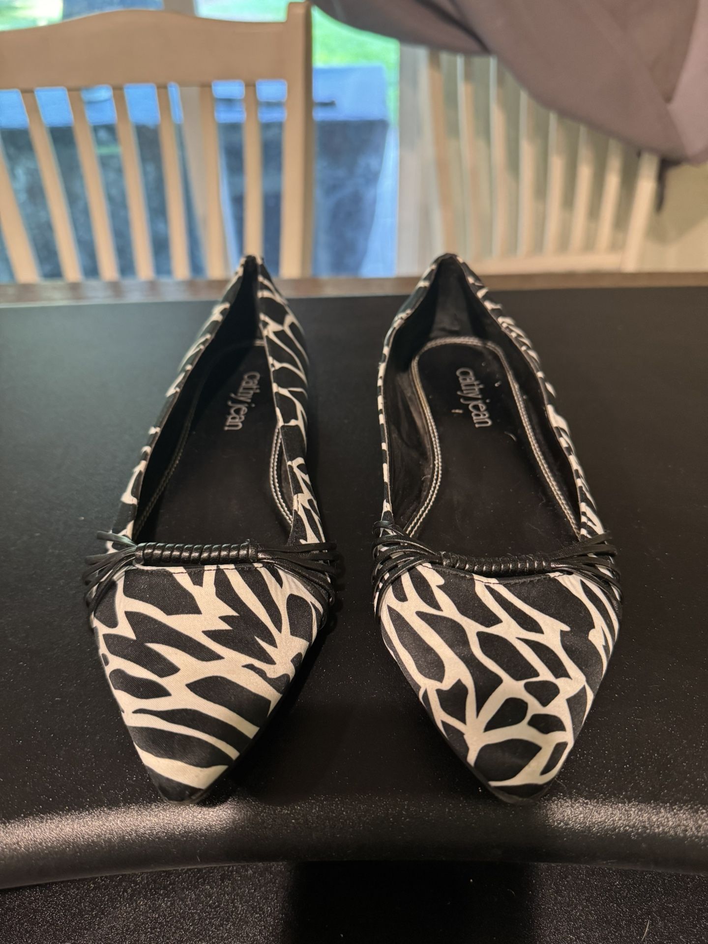 Cathy Jean Zebra Flats