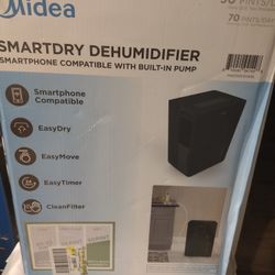 Midea Smartdry Dehumidifier 50 Pints